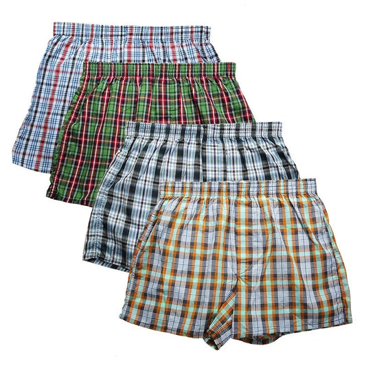 Classic Plaid Men's Boxers