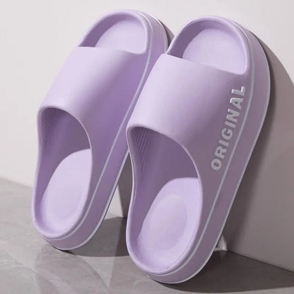 Feslishoet Unisex EVA Letter Slides