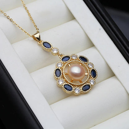 Black Gold Pearl Pendant