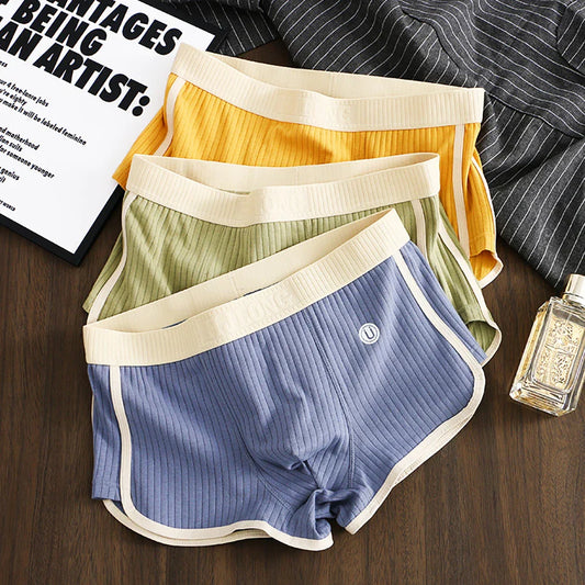 Cotton Striped Men's Boxers