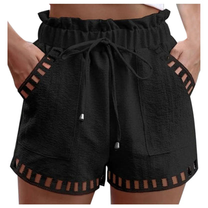 Women's Cotton Linen Shorts
