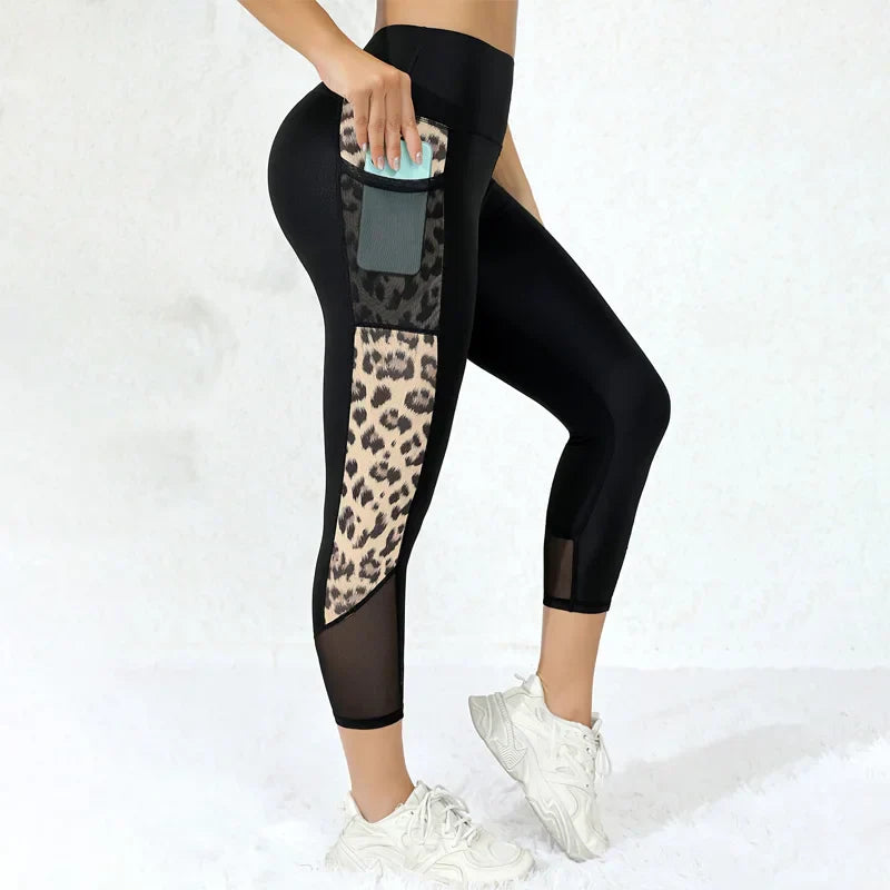 Marble Print Butt Lifting Leggings