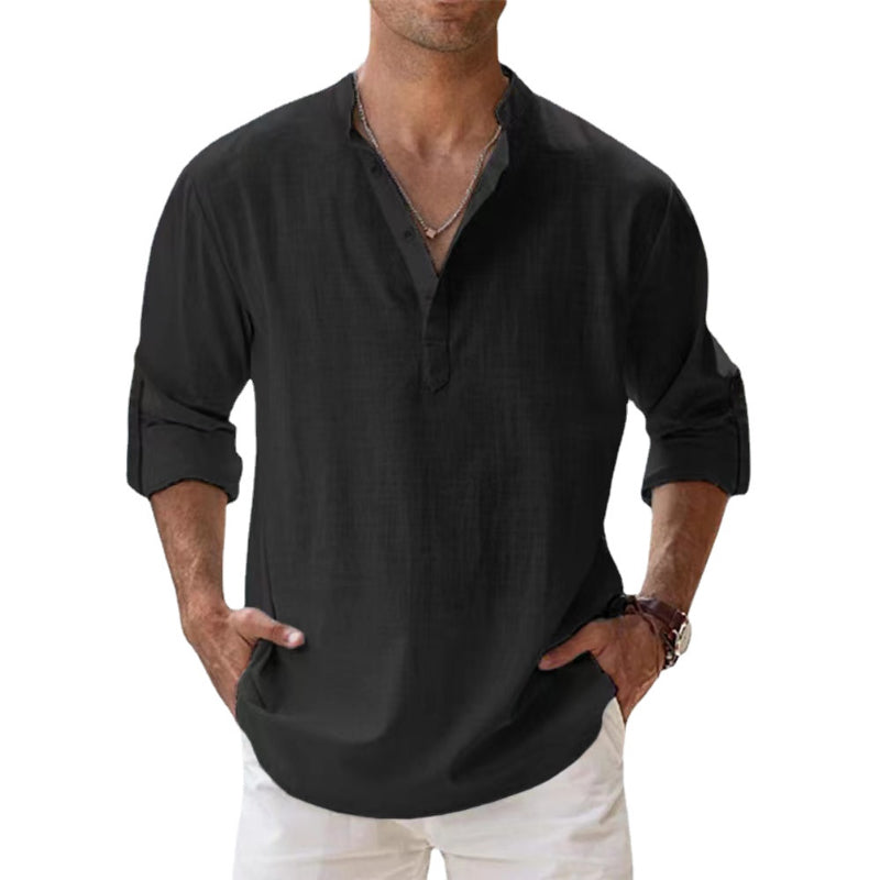 Men Comfort Linen Shirt