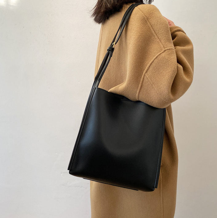Stylish Vegan Leather Tote