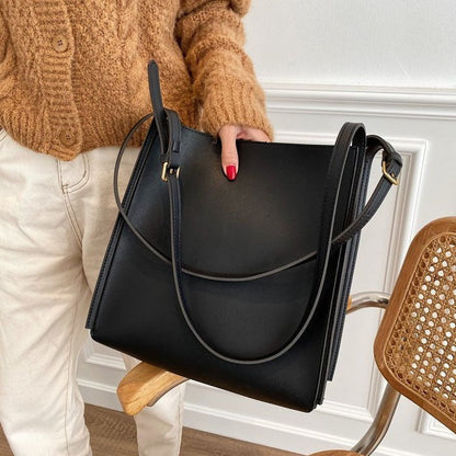 Stylish Vegan Leather Tote
