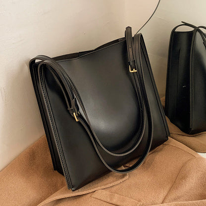 Stylish Vegan Leather Tote