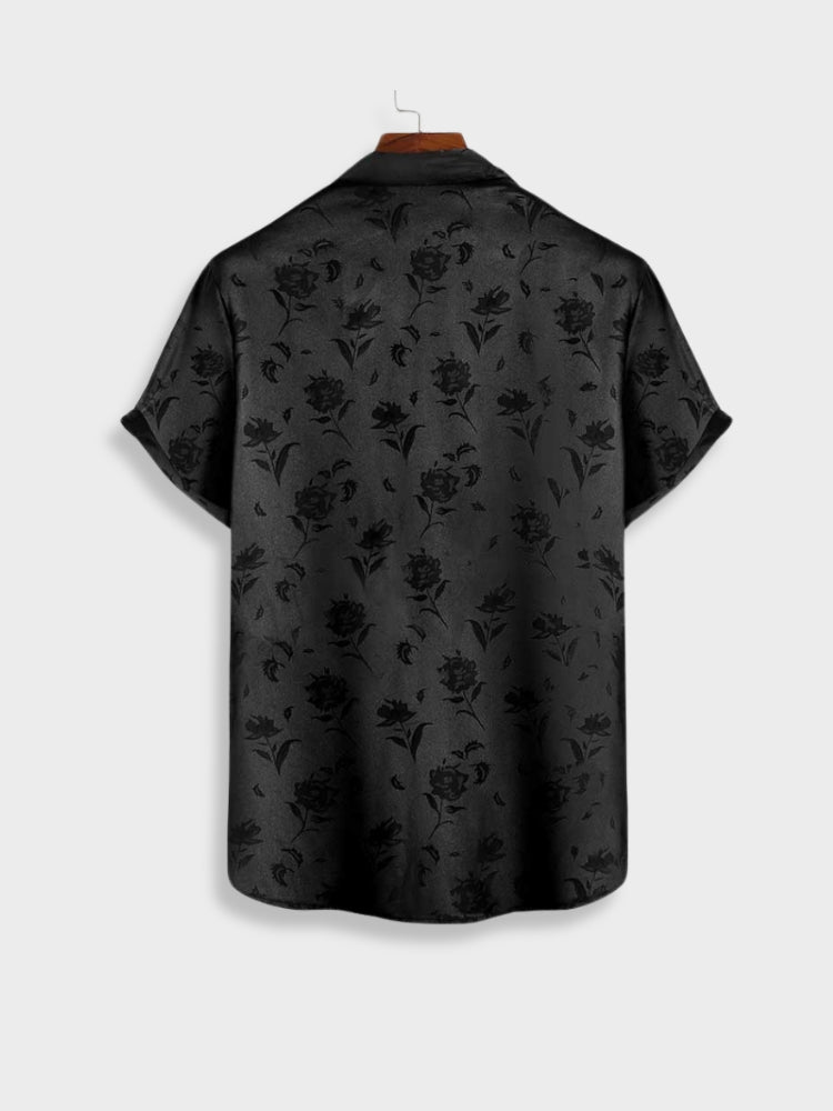 Torrard™ Black Satin Shirt