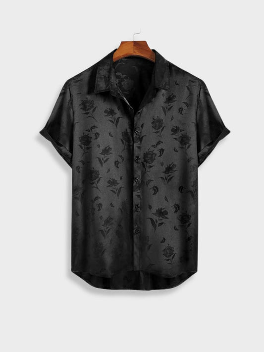 Torrard™ Black Satin Shirt