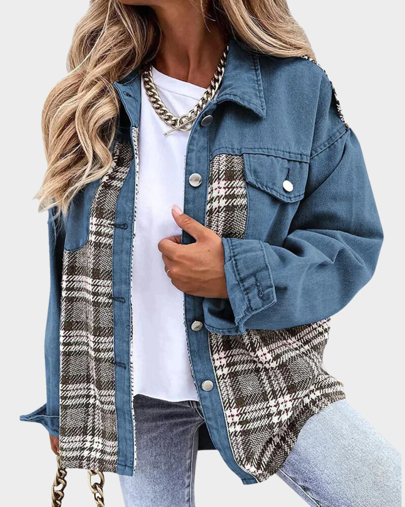 Trendy Saph Denim Jacket
