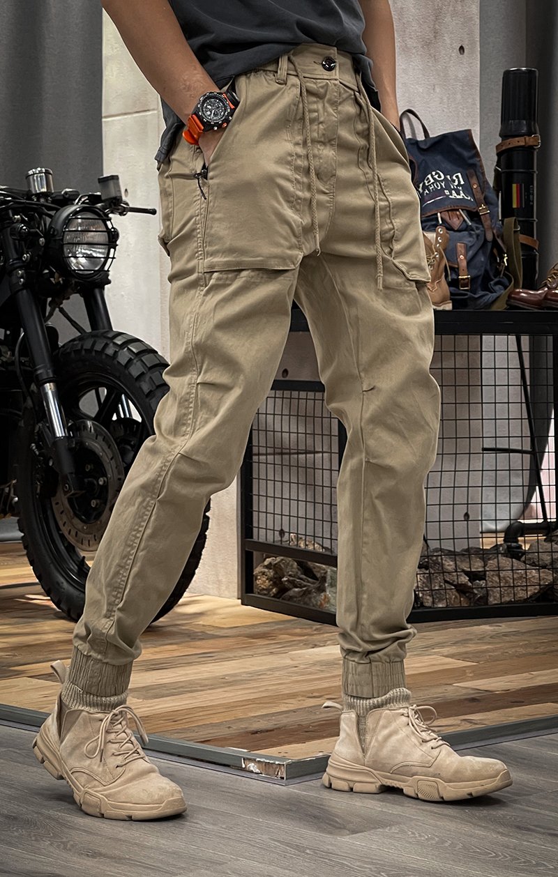 Comfortable Stretchy Cargo Trousers