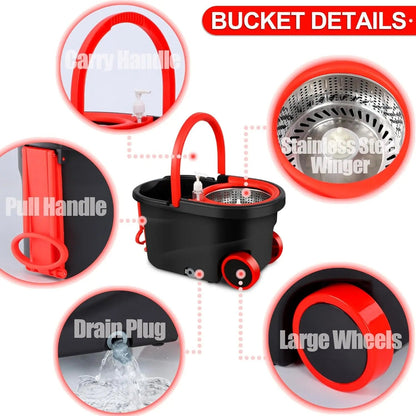 360° Spin Mop Set
