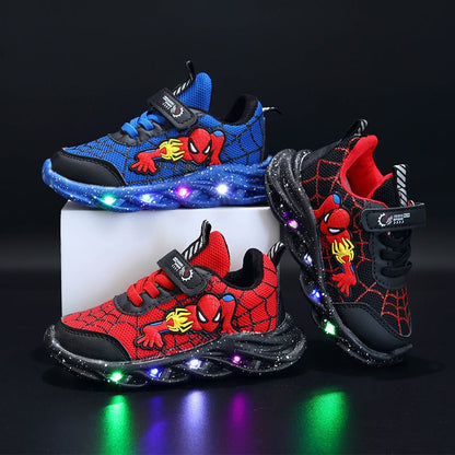 Spidy Boy Light-Up Sneakers