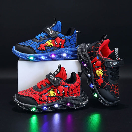 Spidy Boy Light-Up Sneakers