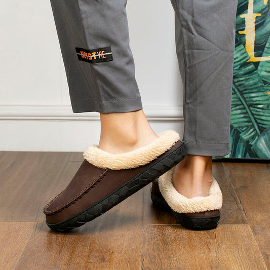 Men Cotton Slides Slippers