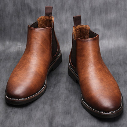 Comfortable Men Leather Boots
