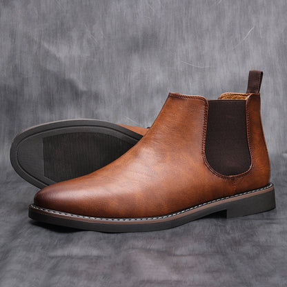 Comfortable Men Leather Boots