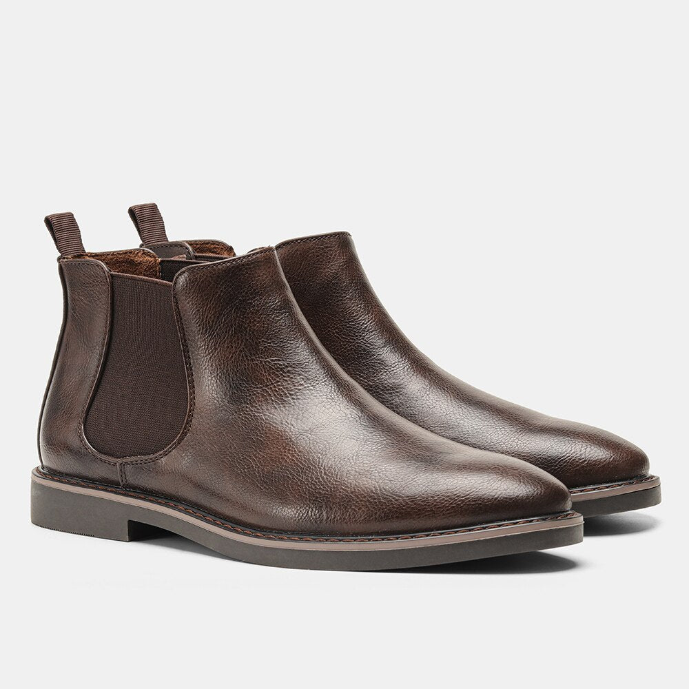 Comfortable Men Leather Boots