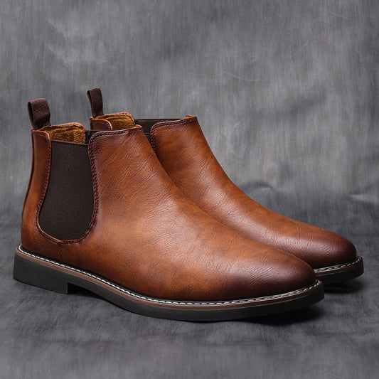 Comfortable Men Leather Boots