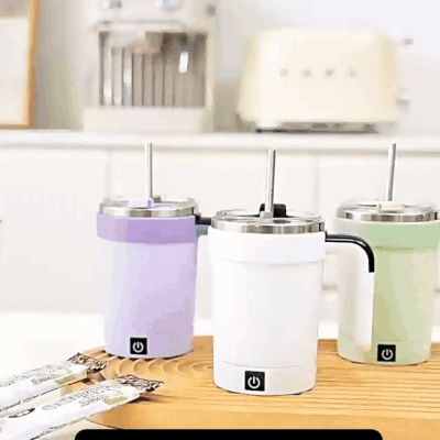 Automatic Stirring Coffee Mug
