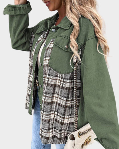 Trendy Saph Denim Jacket