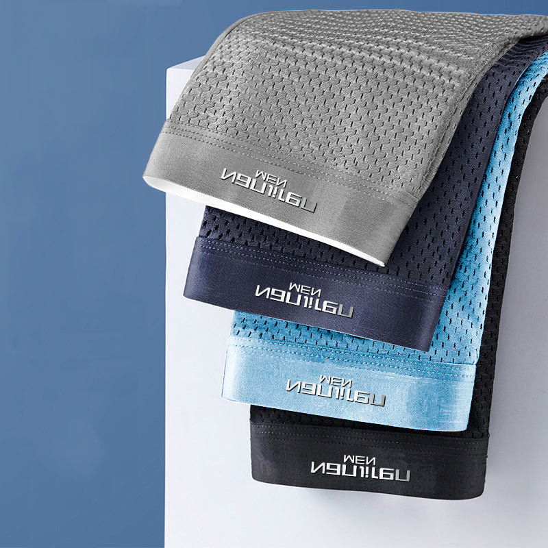 Breathable Boxer Shorts 4 Pieces