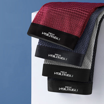 Breathable Boxer Shorts 4 Pieces