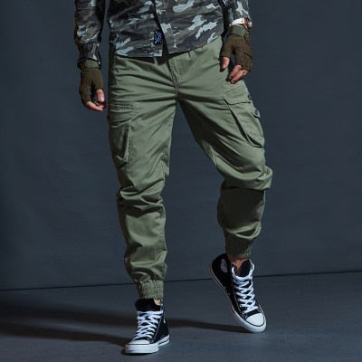 Men Cotton Cargo Pants