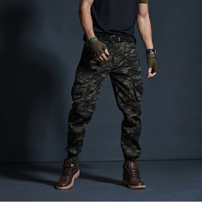 Men Cotton Cargo Pants