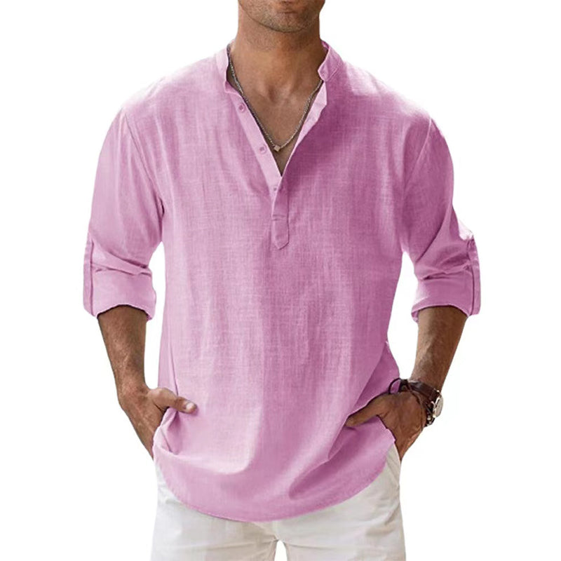 Men Comfort Linen Shirt