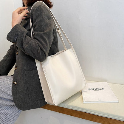 Stylish Vegan Leather Tote