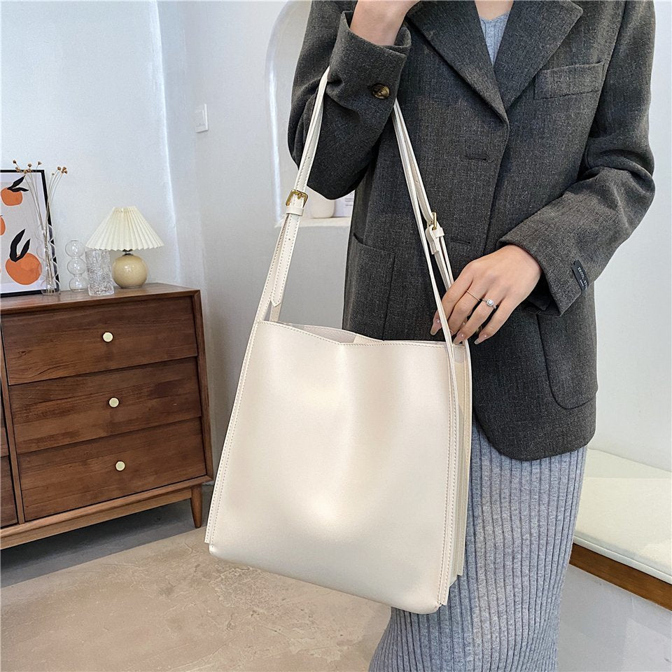 Stylish Vegan Leather Tote