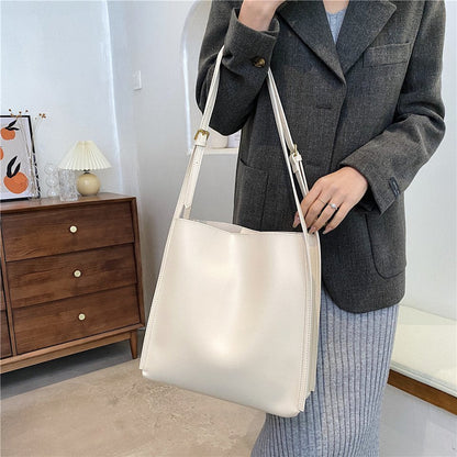 Stylish Vegan Leather Tote